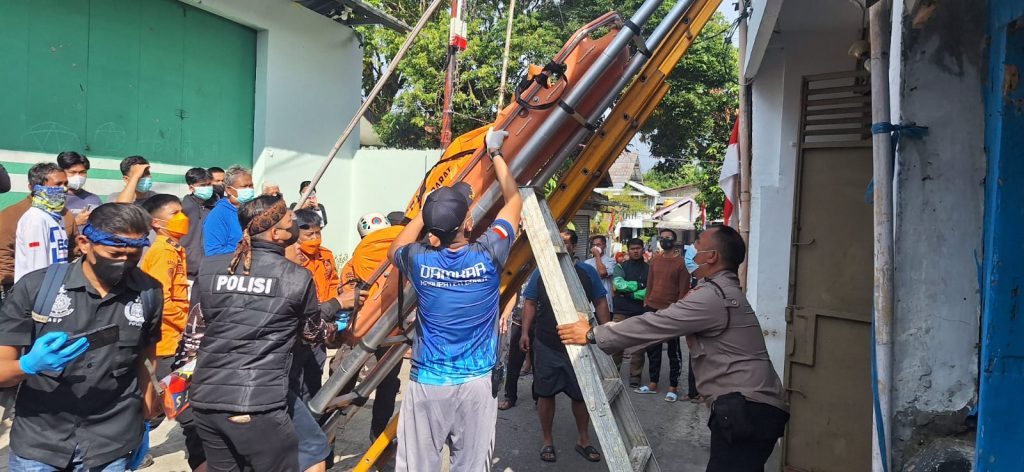 Polsek Garut Kota Cek TKP Penemuan Mayat