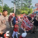 Polsek Kebonpedes Menerima Kunjungan TK Dwi Guna Desa Cikaret