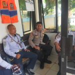 KRYD Patroli. Polsek baros sambangi Kemenhub terminal ciptakan rasa aman bagi penumpang