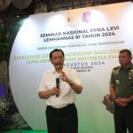 MENKO MARVES SAMPAIKAN GREEN LEADERSHIP DORONG ZERO EMITION DAN SIGNIFIKAN DALAM MEWUJUDKAN INDONESIA EMAS.