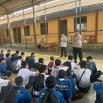 Kanit Binmas Polsek Cisaat  Berikan Penyuluhan  Kenakalan Remaja Kepada Siswa SMK