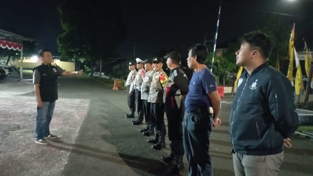 Polsek Warudoyong Gelar Apel Malam, Dalam Rangka Menjelang Pelaksanaan Patroli KRYD