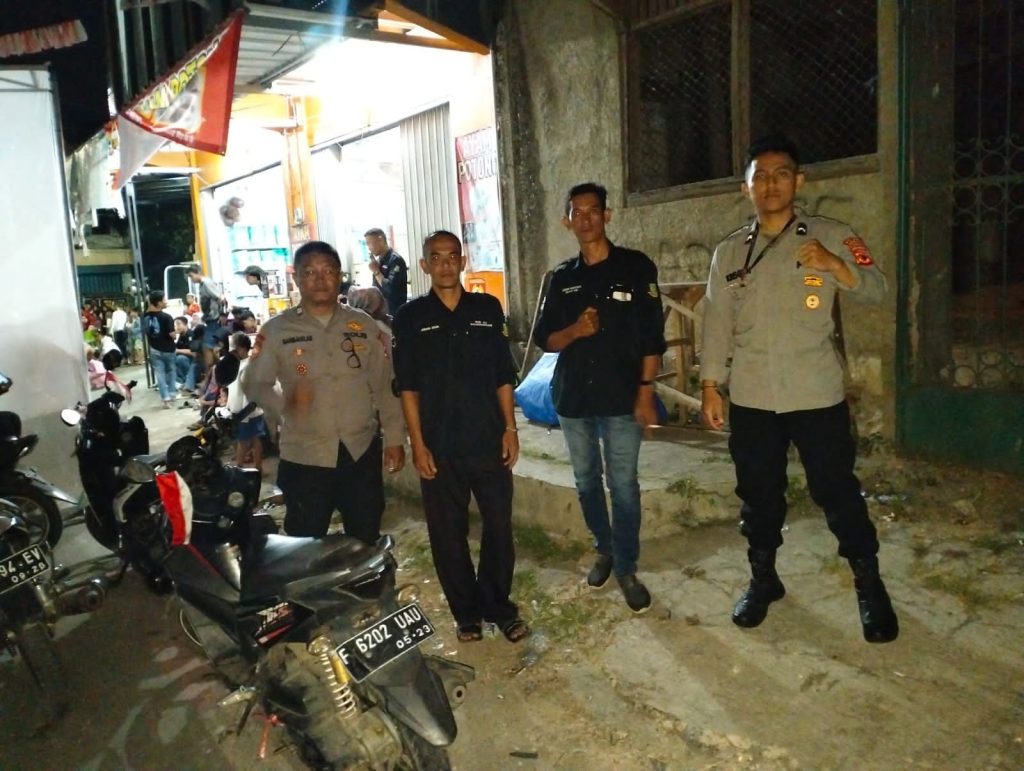 Intensifkan patroli malam hari. Polsek baros  pastikan masyarakat kondusif