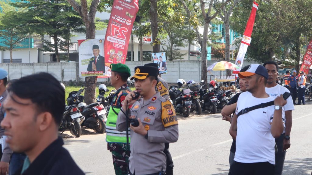 Polres Garut Lakukan Pengamanan Pendaftaran Calon Bupati