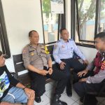 KRYD Patroli. Polsek baros sambangi Kemenhub terminal ciptakan rasa aman