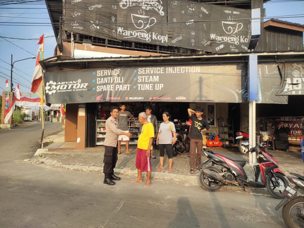 Ciptakan situasi aman. Polsek Baros Tingkatkan Giat rutin KRYD patroli siang hari