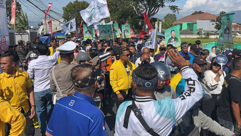 Hari Kedua Polres Garut Lakukan Pengamanan Pendaftaran Calon Bupati