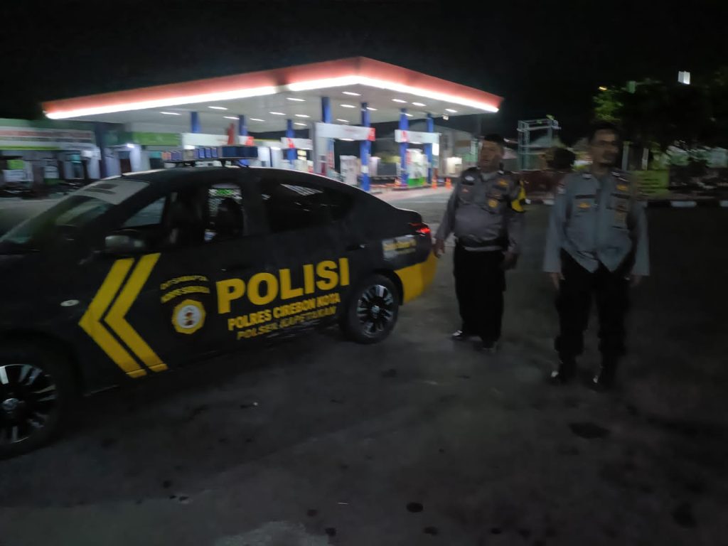 Gelar KRYD Polsek utbar Polres Cirebon Kota , patroli secara mobile