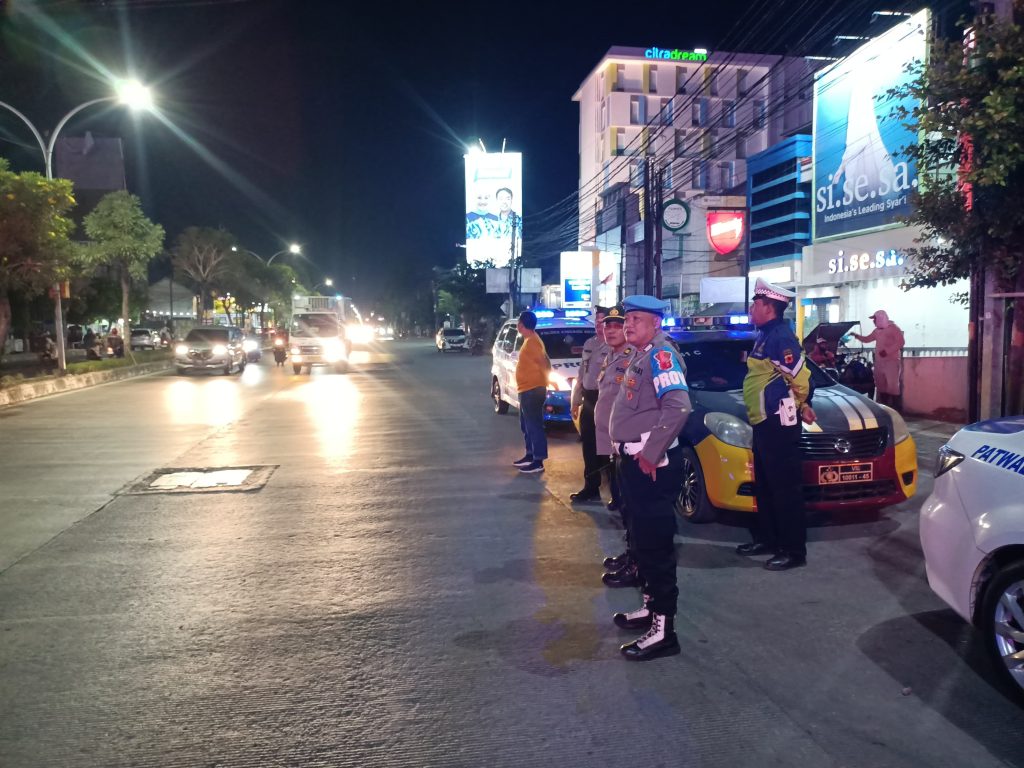 Tingkatkan patroli Polres Cirebon Kota gencarkan KRYD sisir Daerah rawan