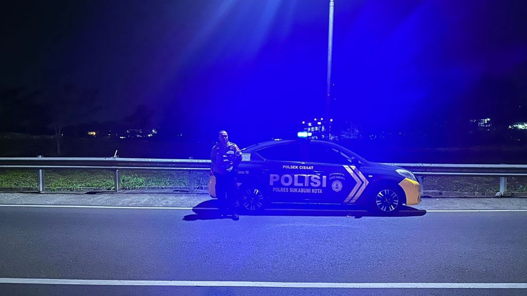 Patroli Polsek Cisaat  antisipasi Kerawanan Malam