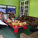 Ngariung bareng Kapolres Sukabumi kota, Kapolsek Baros sambangi PC NU kota sukabumi