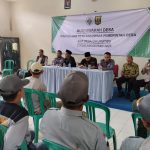 Bhabinkamtibmas Polsek Cireunghas Hadiri Rapat Musdes di Desa Binaan