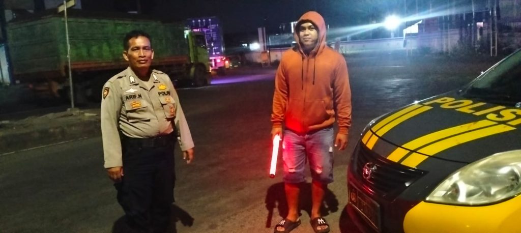 Patroli Polsek Cisaat antisipasi Kerawanan Malam