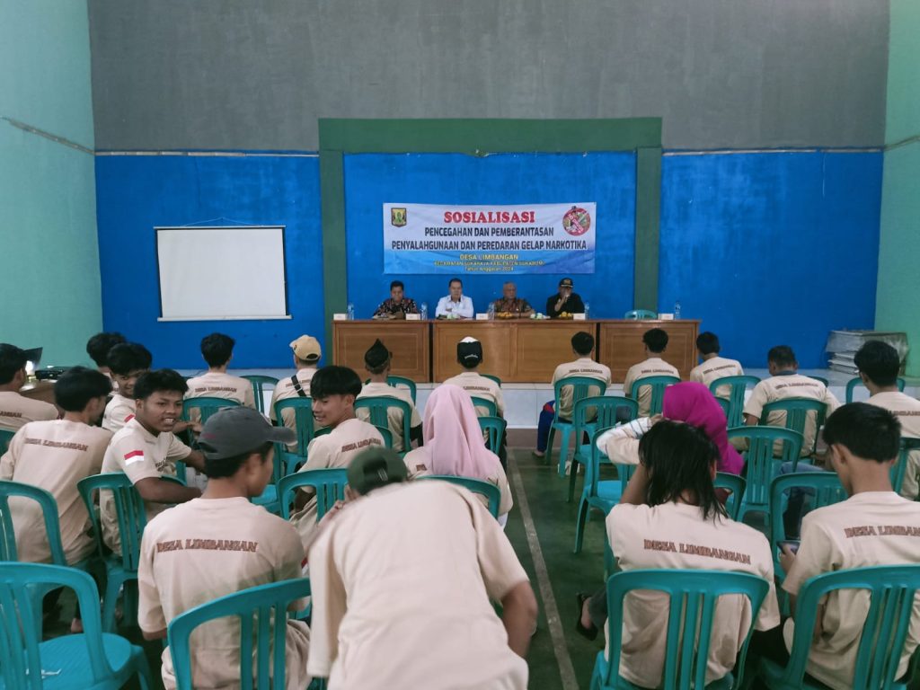 Polsek Sukaraja Menghadiri dan Menjadi Narasumber Kegiatan Sosialisasi Pencegahan, Pemberantasan, Penyalahgunaan, dan Peredaran Gelap Narkoba (P4GN)