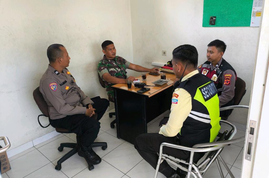 Sambang Kamtibmas, Sinergitas TNI-Polri jalin Silaturrahmi dan kemitraan bersama securiti Indogrosir