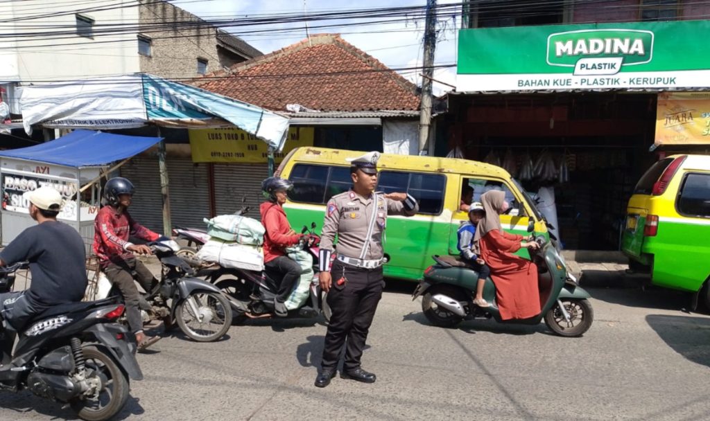 Polsek Wanaraja Laksanakan Penertiban Knalpot Tidak Sesuai Spesifikasi Teknis Kendaraan R2