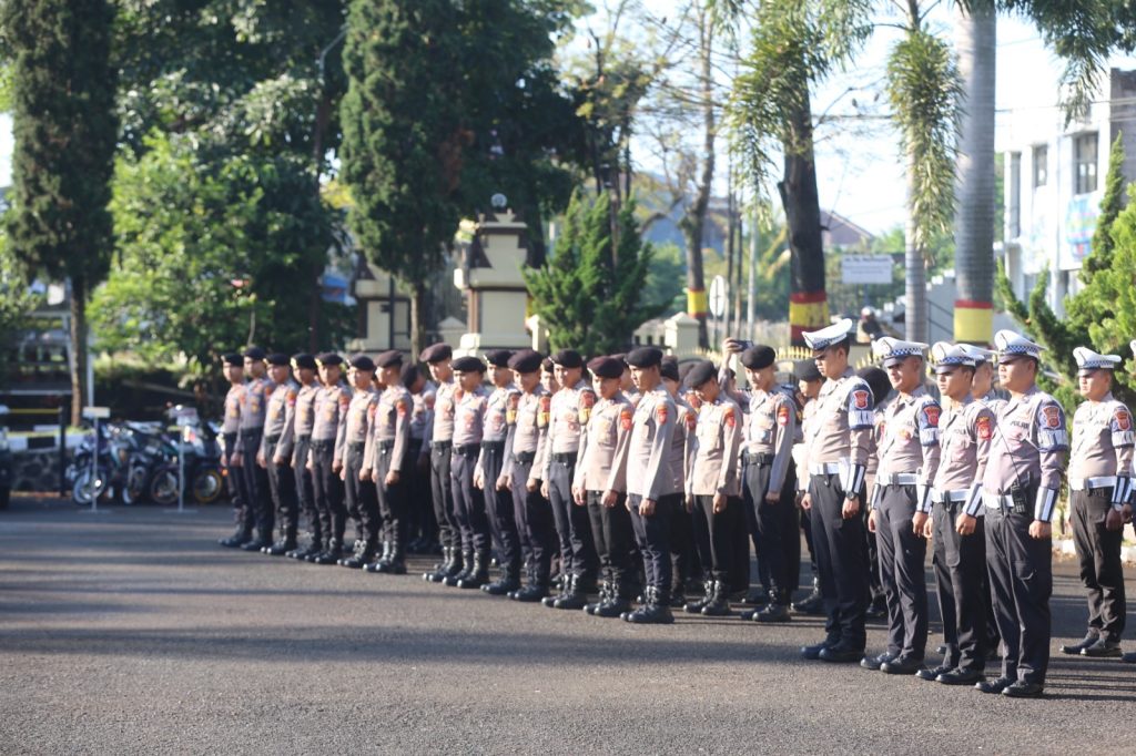 Polres Garut Tugaskan Kawal Paslon Pilbup Garut