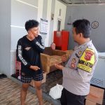 Bhabinkamtibmas Polsek Cibeureum bersama Babinsa Bersinergi Berikan Himbauan