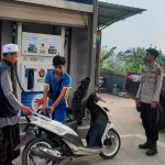 Patroli ke SPBU, Polsek Cireunghas Jaga Kondusifitas Kamtibmas