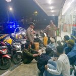 Patroli Strong Point Malam Hari Wujudkan Situasi Kamtibmas Yang Aman Dan Kondusif