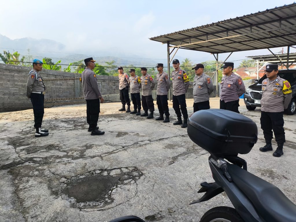 Pastikan berjalan kondusif. Kompanye tertutup Paslon No.1 di Kp. Tugu berjalan lancar