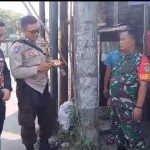 Sinegritas  TNI POLRI  Sambangi  Warga Berikan Himbauan Pesan Kamtibmas