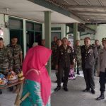 Polsek Kebonpedes Berikan Ucapan Selamat Hari Ulang Tahun TNI Ke 79 di Koramil Sukaraja Kabupaten Sukabumi