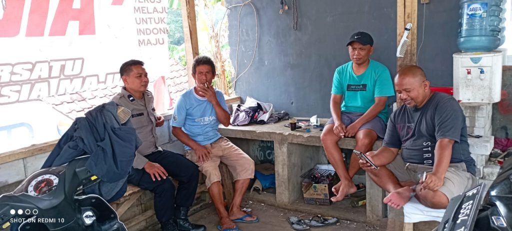 Antisipasi Gangguan Kamtibmas Di wilayahnya, Polsek Gunungguruh Laksanakan patroli dialogis sambangi warga binaan