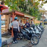 Sambangi Pangkalan Ojek Pengkolan Patroli Polsek Lembursitu  Himbau Pengemudi Ojek Agar Tertib Berlalu Lintas