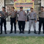 Ops Mantap Praja, Polres Garut Siagakan Personel Pengamanan di Kantor KPU