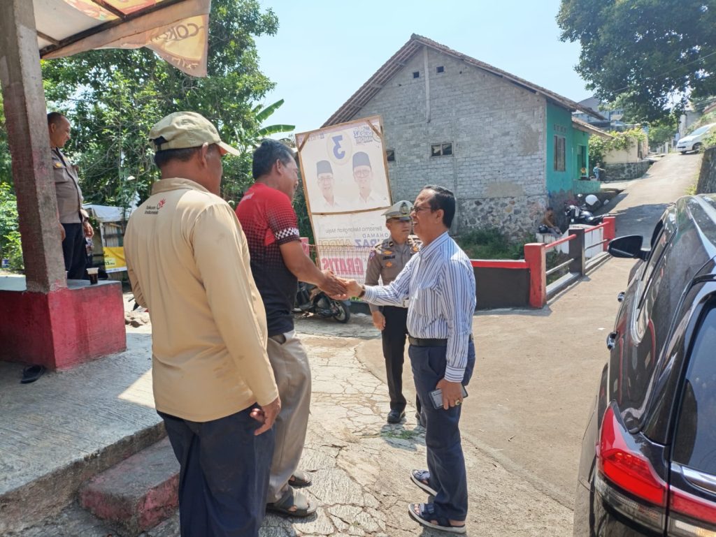 Pastikan Situasi  Kondusif, Polsek Baros tingkatkan pengamanan giat Kompanye tertutup Pilwakot sukabumi