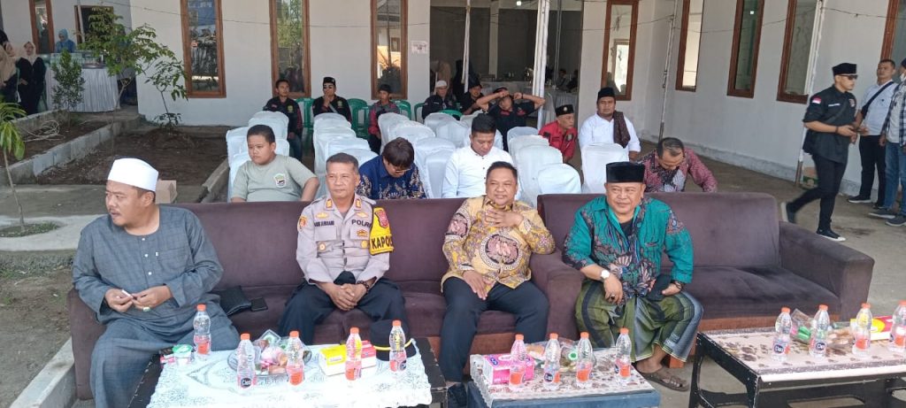 Kapolsek Sukaraja menghadiri Peresmian Pabrik Rokok SPJ