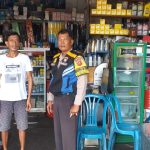 Sambang patroli, Bhabinkamtibmas Kasepuhan Polsek lemah wungkuk Polres Cirebon Kota sosialisasi cooling system