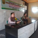 Bhabinkamtibmas Polsek cisaat hadiri Bintek peningkatan kapasitas karang taruna dan LPM