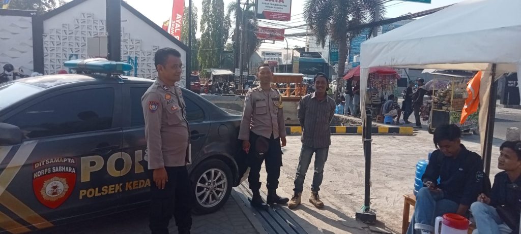 Patroli KRYD Polsek utbar Polres Cirebon Kota cipta kondisi kewilayahan