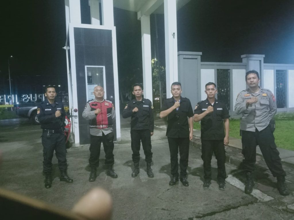 Patroli Strong Point Malam Hari Wujudkan Situasi Kamtibmas Yang Aman