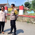 Bhabinkamtibmas Desa Prianganjaya Sampaikan Pesan Kamtibmas