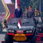 Jokowi-Prabowo Hadiri Apel Pengamanan Pengambilan Sumpah Presiden-Wapres