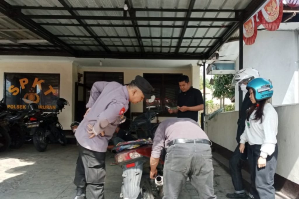 Polsek Cisurupan Kembali Gelar Operasi Penertiban Knalpot Knalpot Tidak Sesuai Spesifikasi Teknis