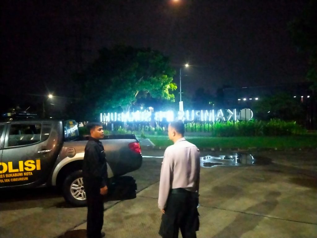 Polsek Cibeureum pertajam Patroli  malam dan siang hari  Cegah Gangguan Kamtibmas