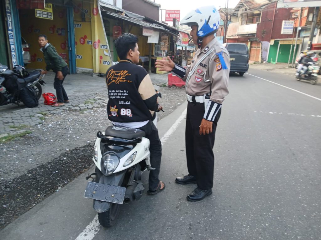 Polsek Sukaraja Laksanakan Operasi Zebra Lodaya 2024