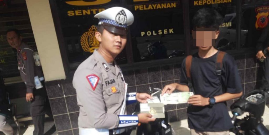 Polsek Banyuresmi Lakukan Penertiban Knalpot Tidak Sesuai Spesifikasi Teknis