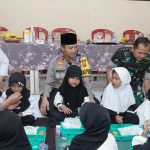 Dukung Program Pemerintah, Polres Cirebon Kota Berikan Makan Bergizi Kepada Siswa MDTA Baitussalam