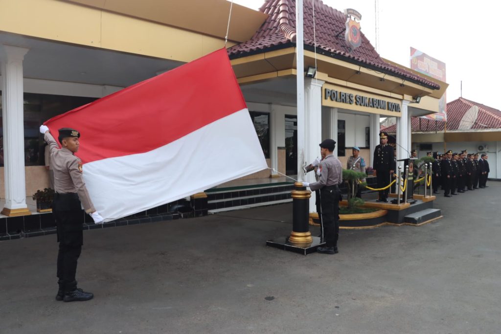 Polres Sukabumi Kota Gelar Upacara Peringatan Hari Sumpah Pemuda ke-96