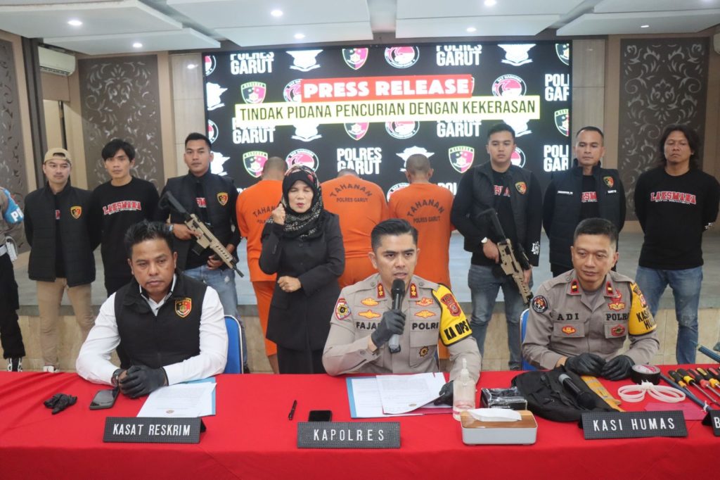 Polres Garut Ungkap Curas Di SPBU Pembangunan Garut