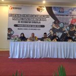 Kapolsek Sukaraja hadir dalam acara pelantikan pengambilan sumpah janji pengawas Tempat Pemungutan Suara (TPS) se-Kecamatan Sukaraja