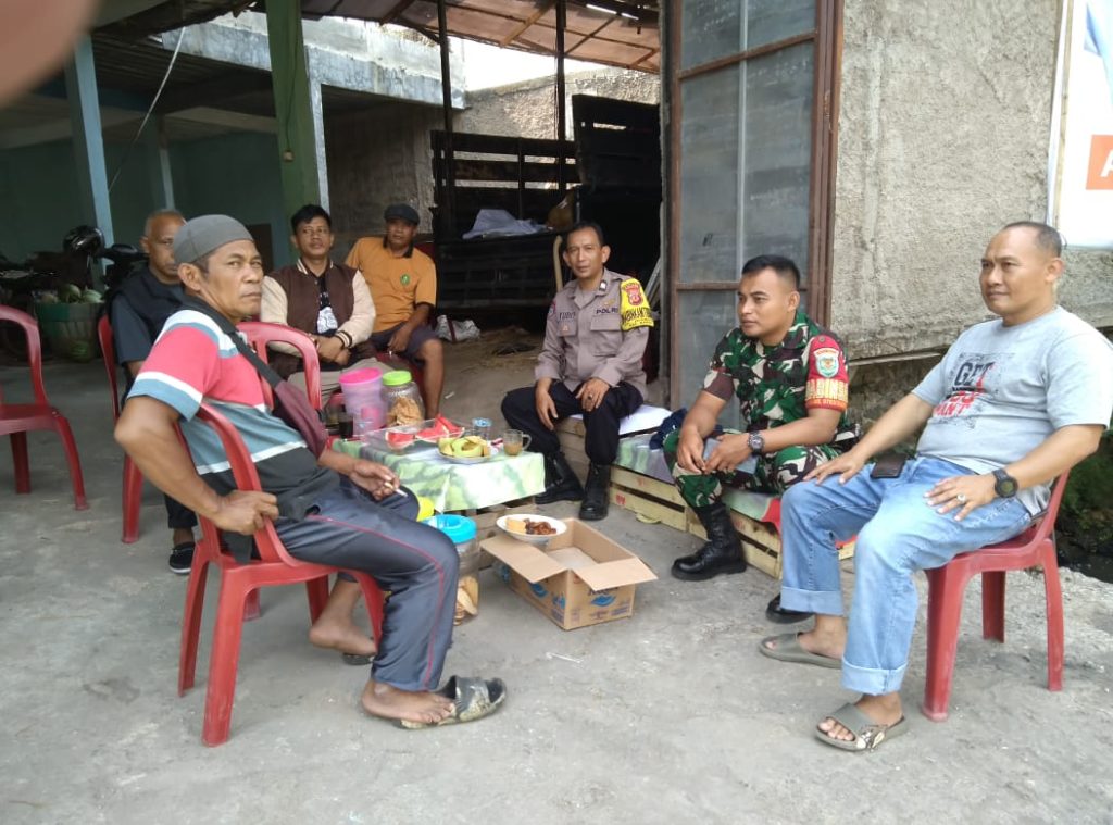 Wujudkan Pemilu Damai. Sinegritas TNI-Polri bersama warga Tespong Tingkat Cooling system  Kamtibmas