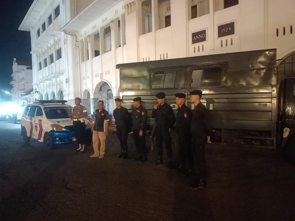 Cegah kejahatan,Polres Cirebon Kota gencarkan KRYD jelang Pilkada serentak , sisir kewilayahan