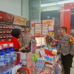 Patroli Malam Sambangi Indomaret,Strategi Bhabinkamtibmas Ciptakan Kondusifitas Kamtibmas