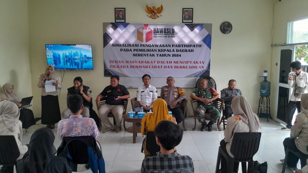 Ngariung bareng bersama Kapolsek Baros membangun Peran Masyarakat Dalam menciptakan Pilkada Bermartabat dan Berkeadilan